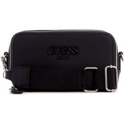 Guess Lewistown Double Zip Crossbody - Black