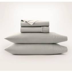 Boll & Branch Signature Hemmed Sábana Gris (274.3x243.8cm)