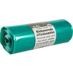 Abena Biobasererede sække 100L LDPE/sukkerrør 70x110cm LDPE