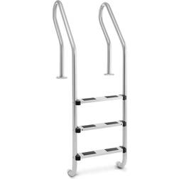 Uniprodo Steel Inground Pool Ladder 180Kg 3 Steps