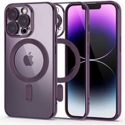 Tech-Protect MagShine Case for iPhone 14 Pro Purple