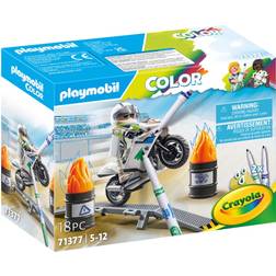 Playmobil Color Motorbike 71377