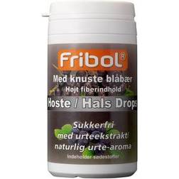 Fribol Sukkerfrie Hoste/Hals Drops Blåbær 60g