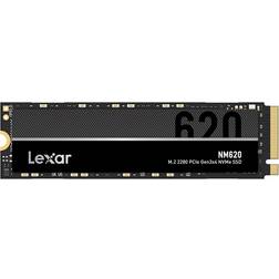 LEXAR nm620 512gb ssd m.2-2280 pcie gen 3.0 x4 nvme solid state drive
