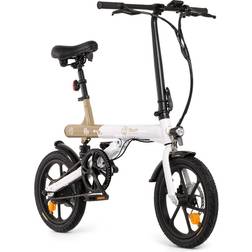 Youin Rio Folding Electric Bike 20" Black/White Unisex