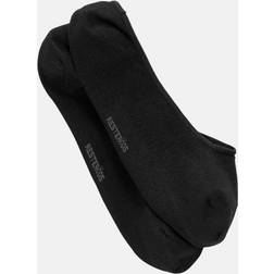 Resteröds Bambu, No show strumpor, 5-pack, Svart 40-45