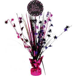 Amscan Happy Birthday Centerpiece i Sparkling Pink