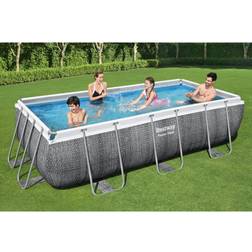 Bestway Power Steel Swimmingpool-Set 404x201x100 cm