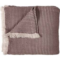 Nordisk tekstil Waffle Plaid ND Carisma Tæppe Brun (180x130cm)