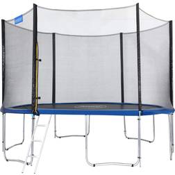 Monzana 12ft Trampoline Set with Safety Net TÜV SÜD Certified Safety