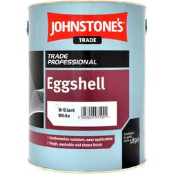 Johnstone's Trade Professional Eggshell Paint White 5L