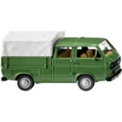 Wiking 0293 09 H0 Volkswagen T3 double cabin grass green