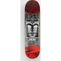 Opera Opera Skateboards Alex Perelson No Evil Slick Shield 8.38" Skateboard Deck red Uni