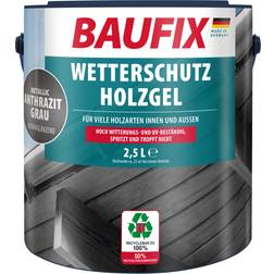 Baufix Weather Gel Lasurfarbe Grau 2.5L