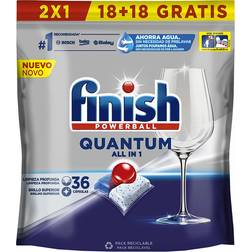 Finish Powerball Quantum Dishwasher 36 Tablets