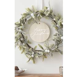 Ginger Ray Christmas Wreath Mistletoe Decoration