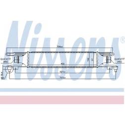 Nissens Intercooler Turbocharger 96464