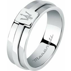 Maserati Bague homme JM422AVD120 en acier Argent