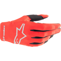 Alpinestars Radar Youth MX Offroad Gloves Red/Silver