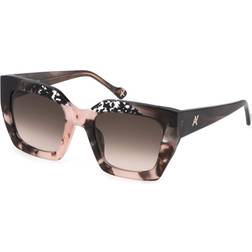 Yalea Aretha 01GT 51 Solbriller Kvinder Tortoiseshell - Grey Pink Tortoise