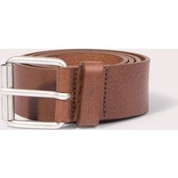 Carhartt WIP Carhartt wip script belt cognac silver gürtel ledergürtel braun