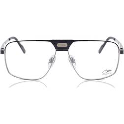 Cazal Authentic 7087 002 shiny black silver titanium mm