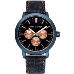 Mark Maddox HC3025-37 quarzwerk Schwarz/Blau