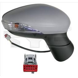 TYC Sidobackspegel 5402-04-1112395P Elektrisk Komplett Spegel
