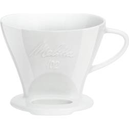 Melitta filter porslin kaffefilter/kanin singel 1x2