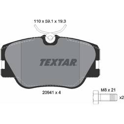 Textar Bremsbelagsatz MERCEDES-BENZ 2094102 0004200720,0004209920,00042099200005