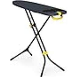 Joseph Joseph Glide Plus strykbräda 110 x 33 cm med hopfällbar, justerbar höjd, värmebeständigt järnstöd för ångpress, 4 lagers bomullsöverdrag, Blå/Svart