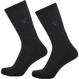 JBS of Denmark Bambu, Tennisstrumpor, 2-pack, Svart 40-45
