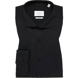 Eterna Cover super slim skjorte, Black