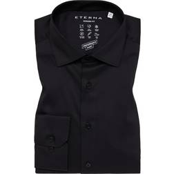 Eterna MODERN FIT Performance Shirt, sort