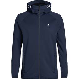 Peak Performance Rider Zip Hood Men - Blue Shadow