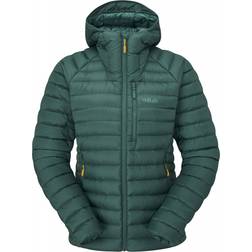 Rab Women's Microlight Alpine Down Jacket, S, Green Slate
