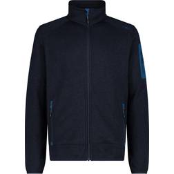 CMP Knit-Tech Jacka För Män - B.Blue/Petrol