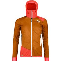 Ortovox Damen SW Col Becchei Hybrid Jacke orange