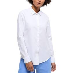 Eterna Jersey Shirt Blouse - White