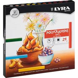 LYRA Polycrayons Soft Pastel Set 24-pack