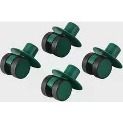 MODU 4 x Swirly Wheels Vridhjul Forest Green