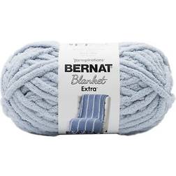 Yarnspirations Bernat Blanket Extra Yarn Softened Blue 10.5oz300g Jumbo Polyester