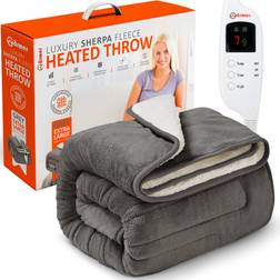 Warmer Electric Heated Throw Blanket Double