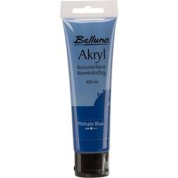 Belluno Akrylfärg Phthalo Blå 100 Ml