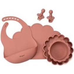 Magni Baby spisesæt 6 dele terra cotta