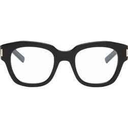 Saint Laurent Black SL 640 BLACK-BLACK-TRANSPAR UNI