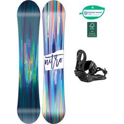 Nitro Lectra Brush Snowboard dame-146cm