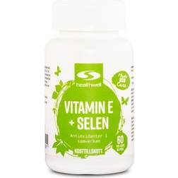 Healthwell Vitamin E+Selen, 60 60 stk