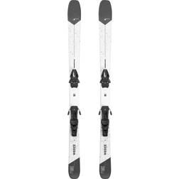 Wedze Men's Skis With Bindings Piste Cross - Black/White