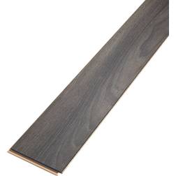 GoodHome Horsham Grey Gloss Oak Effect Laminate Flooring Sample
